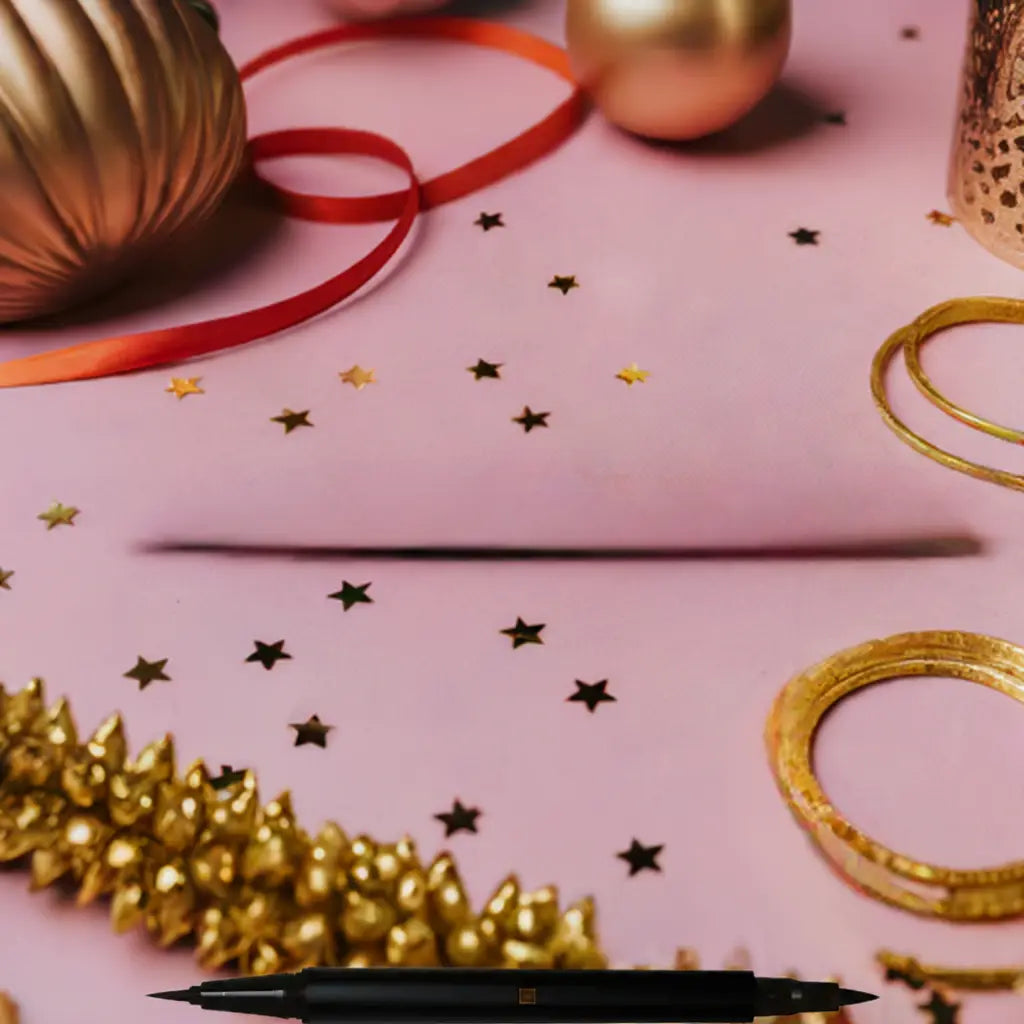 Dual Tip Eye Definer Pen - Black - eye liner